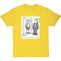 Being Horrible To Foreigners T-Shirt -ThinkWear Collective Sales clive goddard being horrible to foreigners tshirt yellowtshirt