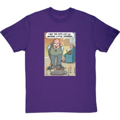 Cat Offering T-Shirt -ThinkWear Collective Sales clive goddard cat offering tshirt purpletshirt
