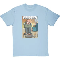 Cat Offering T-Shirt -ThinkWear Collective Sales clive goddard cat offering tshirt skybluetshirt