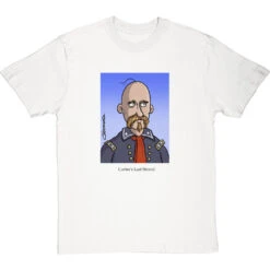 Custer's Last Strand T-Shirt -ThinkWear Collective Sales clive goddard custers last strand tshirt 179 whitetshirt