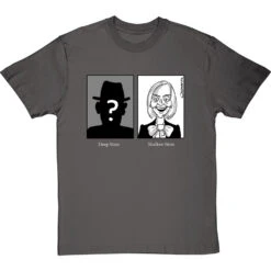 Deep State/Shallow State T-Shirt -ThinkWear Collective Sales clive goddard deep state shallow state tshirt 178 charcoaltshirt