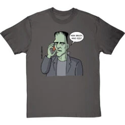 "New Brain, Who Dis?" T-Shirt -ThinkWear Collective Sales clive goddard frankensteins new brain tshirt charcoaltshirt