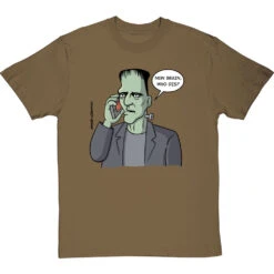 "New Brain, Who Dis?" T-Shirt -ThinkWear Collective Sales clive goddard frankensteins new brain tshirt olivetshirt