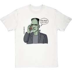"New Brain, Who Dis?" T-Shirt -ThinkWear Collective Sales clive goddard frankensteins new brain tshirt whitetshirt