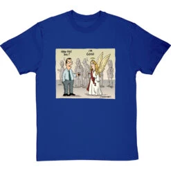 "How Are You?", "I'm Good" (Colour) T-Shirt -ThinkWear Collective Sales clive goddard good angel colour tshirt royalbluetshirt