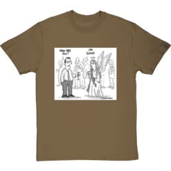"How Are You?", "I'm Good" T-Shirt -ThinkWear Collective Sales clive goddard good angel tshirt olivetshirt