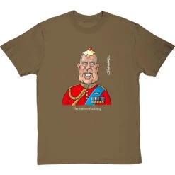 Jubilee Pudding T-Shirt -ThinkWear Collective Sales clive goddard jubilee pudding tshirt 178 olivetshirt