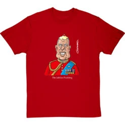 Jubilee Pudding T-Shirt -ThinkWear Collective Sales clive goddard jubilee pudding tshirt 178 redtshirt