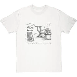 Rwanda Processing T-Shirt -ThinkWear Collective Sales clive goddard rwanda processing tshirt whitetshirt