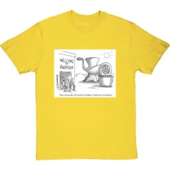 Rwanda Processing T-Shirt -ThinkWear Collective Sales clive goddard rwanda processing tshirt yellowtshirt