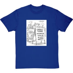 Bank For Ultra-Low Net-Worth Individuals T-Shirt -ThinkWear Collective Sales clive goddard ultra low net worth tshirt royalbluetshirt
