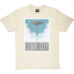 Cloud City Travel Poster T-Shirt