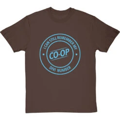 I Can Still Remember My Co-Op Divi Number T-Shirt
