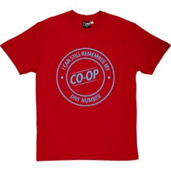 I Can Still Remember My Co-Op Divi Number T-Shirt 39 I Can Still Remember My Co-Op Divi Number T-Shirt -ThinkWear Collective Sales co op divi tshirt 128 redtshirt