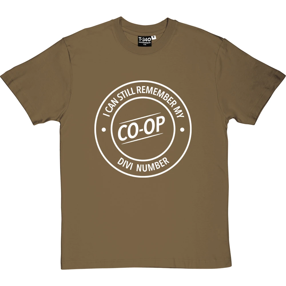 I Can Still Remember My Co-Op Divi Number T-Shirt 2 I Can Still Remember My Co-Op Divi Number T-Shirt - Image 2