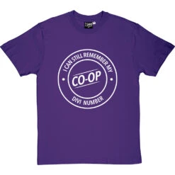 I Can Still Remember My Co-Op Divi Number T-Shirt 28 I Can Still Remember My Co-Op Divi Number T-Shirt -ThinkWear Collective Sales co op divi tshirt 2 purpletshirt