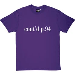 Cont. P94 T-Shirt -ThinkWear Collective Sales cont p94 tshirt 2 purpletshirt