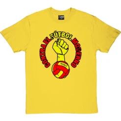 Contra El Futbol Moderno T-Shirt -ThinkWear Collective Sales contra el futbol moderno tshirt yellowtshirt