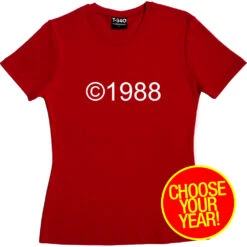Personalised Copyright T-Shirt