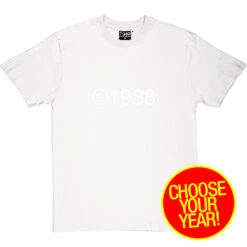 Personalised Copyright T-Shirt -ThinkWear Collective Sales copyright tshirt whitetshirt