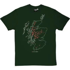 Corbetts Map T-Shirt