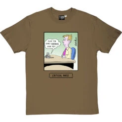 Critical Mass T-Shirt -ThinkWear Collective Sales critical mass tshirt 1 olivetshirt