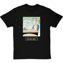 Critical Mass T-Shirt -ThinkWear Collective Sales critical mass tshirt 2 blacktshirt