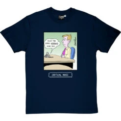 Critical Mass T-Shirt -ThinkWear Collective Sales critical mass tshirt 2 navybluetshirt