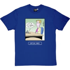 Critical Mass T-Shirt -ThinkWear Collective Sales critical mass tshirt 2 royalbluetshirt