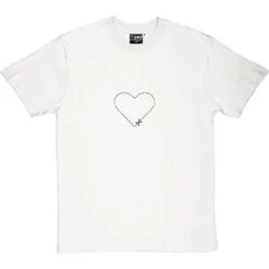 Cut-Out Heart T-Shirt -ThinkWear Collective Sales cutoutheart 1 whitetshirt