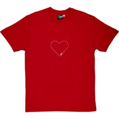 Cut-Out Heart T-Shirt -ThinkWear Collective Sales cutoutheart 2 redtshirt