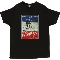 Paris-Brest-Paris 1901 T-Shirt -ThinkWear Collective Sales cycles diamant 1901 tshirt black mens v neck tshirt