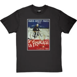 Paris-Brest-Paris 1901 T-Shirt -ThinkWear Collective Sales cycles diamant 1901 tshirt charcoaltshirt