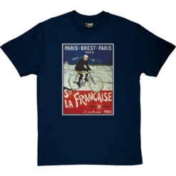 Paris-Brest-Paris 1901 T-Shirt -ThinkWear Collective Sales cycles diamant 1901 tshirt navybluetshirt