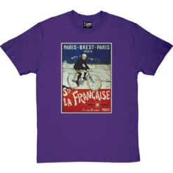 Paris-Brest-Paris 1901 T-Shirt -ThinkWear Collective Sales cycles diamant 1901 tshirt purpletshirt