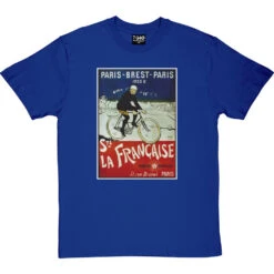 Paris-Brest-Paris 1901 T-Shirt -ThinkWear Collective Sales cycles diamant 1901 tshirt royalbluetshirt