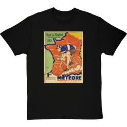 Météore Cycles 1925 Tour De France Poster T-Shirt 22 Météore Cycles 1925 Tour De France Poster T-Shirt -ThinkWear Collective Sales cycles meteore 1925 tshirt blacktshirt