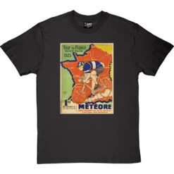 Météore Cycles 1925 Tour De France Poster T-Shirt 20 Météore Cycles 1925 Tour De France Poster T-Shirt -ThinkWear Collective Sales cycles meteore 1925 tshirt charcoaltshirt