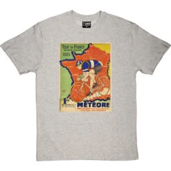 Météore Cycles 1925 Tour De France Poster T-Shirt 19 Météore Cycles 1925 Tour De France Poster T-Shirt -ThinkWear Collective Sales cycles meteore 1925 tshirt lightoxfordtshirt