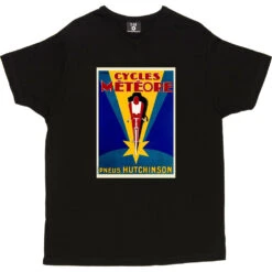 Cycles Météore T-Shirt -ThinkWear Collective Sales cycles meteore tshirt black mens v neck tshirt