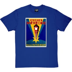 Cycles Météore T-Shirt -ThinkWear Collective Sales cycles meteore tshirt royalbluetshirt