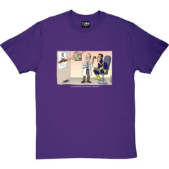 Cyclops Optician T-Shirt -ThinkWear Collective Sales cyclops optician tshirt 2 purpletshirt