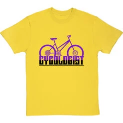 Cycologist T-Shirt 33 Cycologist T-Shirt -ThinkWear Collective Sales cycologist tshirt 1 yellowtshirt
