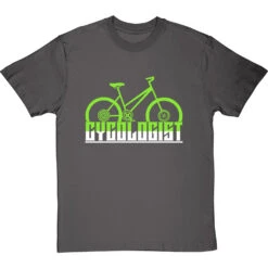 Cycologist T-Shirt 29 Cycologist T-Shirt -ThinkWear Collective Sales cycologist tshirt 2 charcoaltshirt