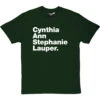 Cynthia Ann Stephanie Lauper T-Shirt