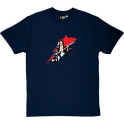David Bowie T Shirt T-Shirt -ThinkWear Collective Sales david bowie tshirt navybluetshirt