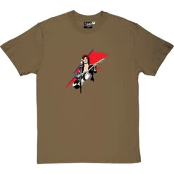 David Bowie T Shirt T-Shirt -ThinkWear Collective Sales david bowie tshirt olivetshirt