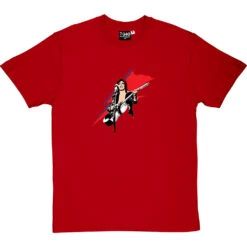 David Bowie T Shirt T-Shirt -ThinkWear Collective Sales david bowie tshirt redtshirt