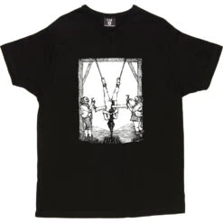 Death By Sawing T-Shirt -ThinkWear Collective Sales death by sawing tshirt 2 black mens v neck tshirt