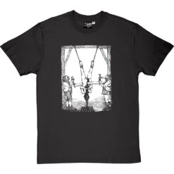 Death By Sawing T-Shirt -ThinkWear Collective Sales death by sawing tshirt 2 charcoaltshirt